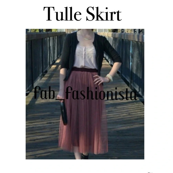 Little miss Darla Tulle Skirt size medium - Picture 1 of 17